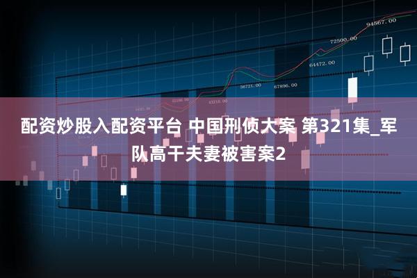 配资炒股入配资平台 中国刑侦大案 第321集_军队高干夫妻被害案2