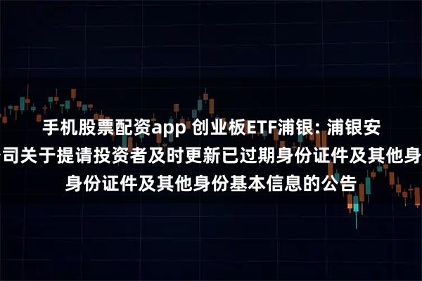 手机股票配资app 创业板ETF浦银: 浦银安盛基金管理有限公司关于提请投资者及时更新已过期身份证件及其他身份基本信息的公告